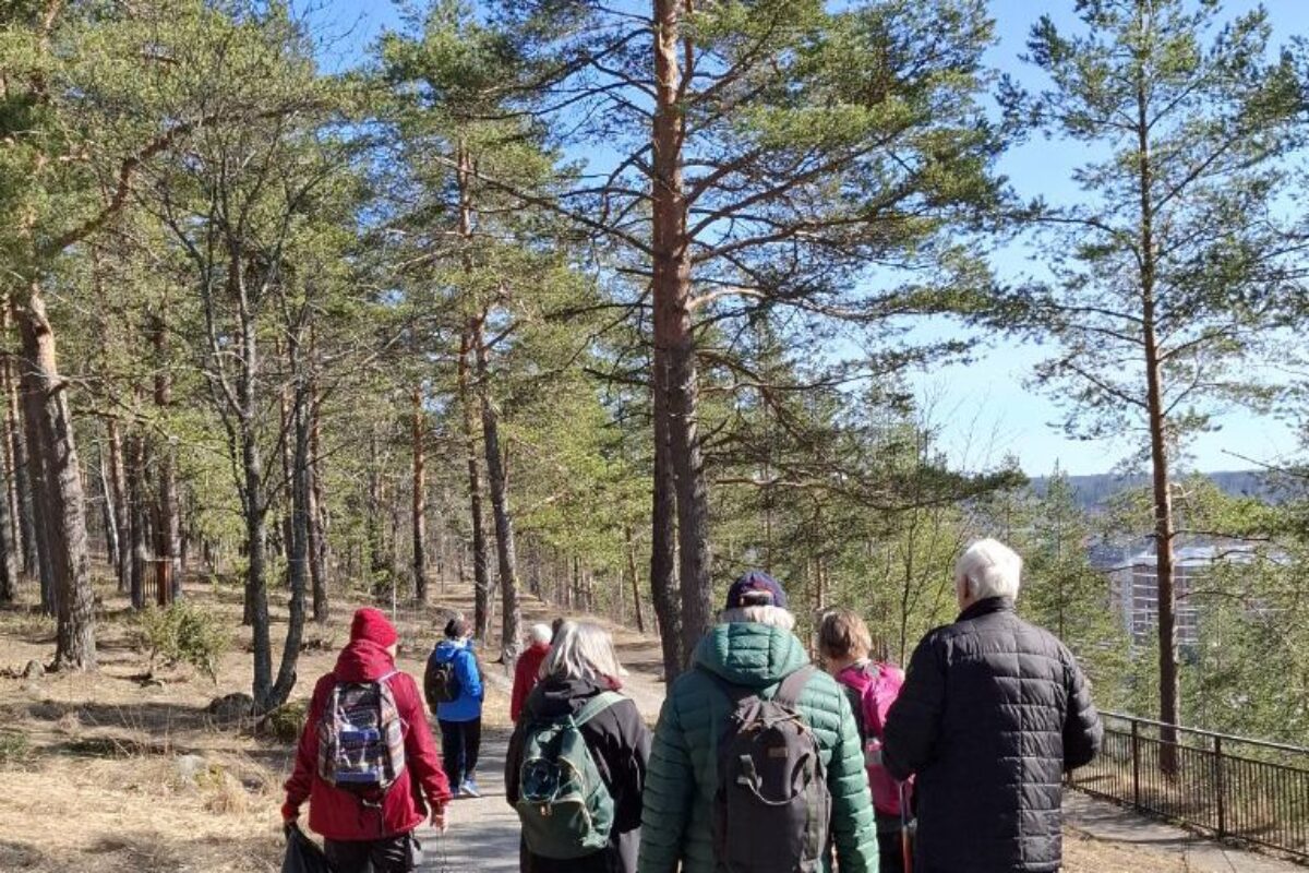 Luontoretkeltä elämyksiä ja uusia tuttavuuksia